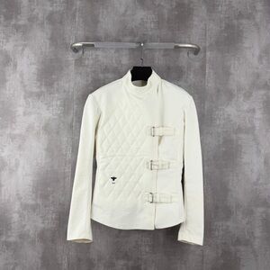 🚩steal authentic Dior Cream Textured Jacket